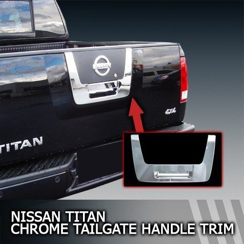 NISSAN TITAN 2004 2011 CHROME TAILGATE TRIM NEW OEM