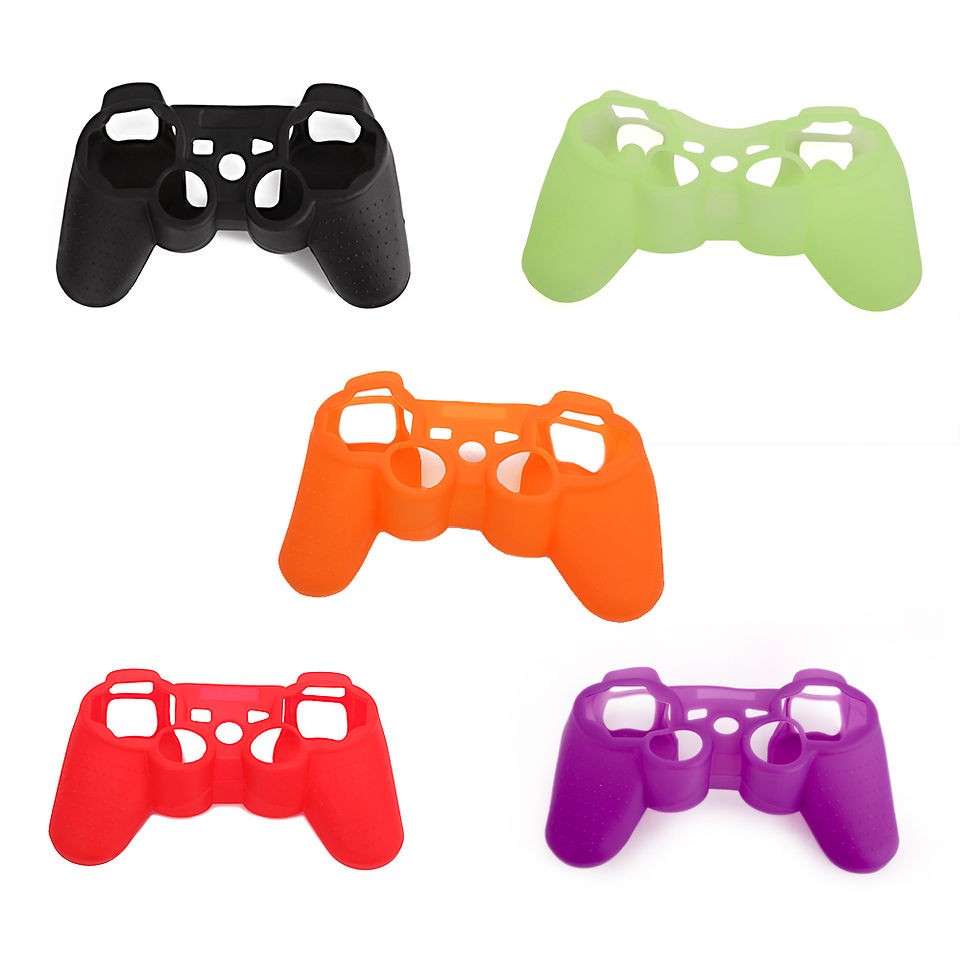   Controller Skin fits PS3 Playstation 3 Rubber Grip Cover MANY COLORS