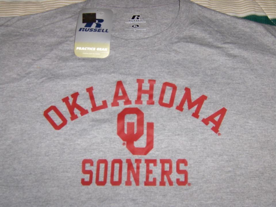 Officially License University of Oklahoma Sooners Russell T Shirt   OU