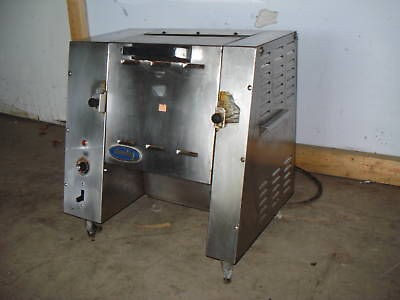 ROUND UP COMMERCIAL C TOP S STEEL BUN CONVEYOR TOASTER