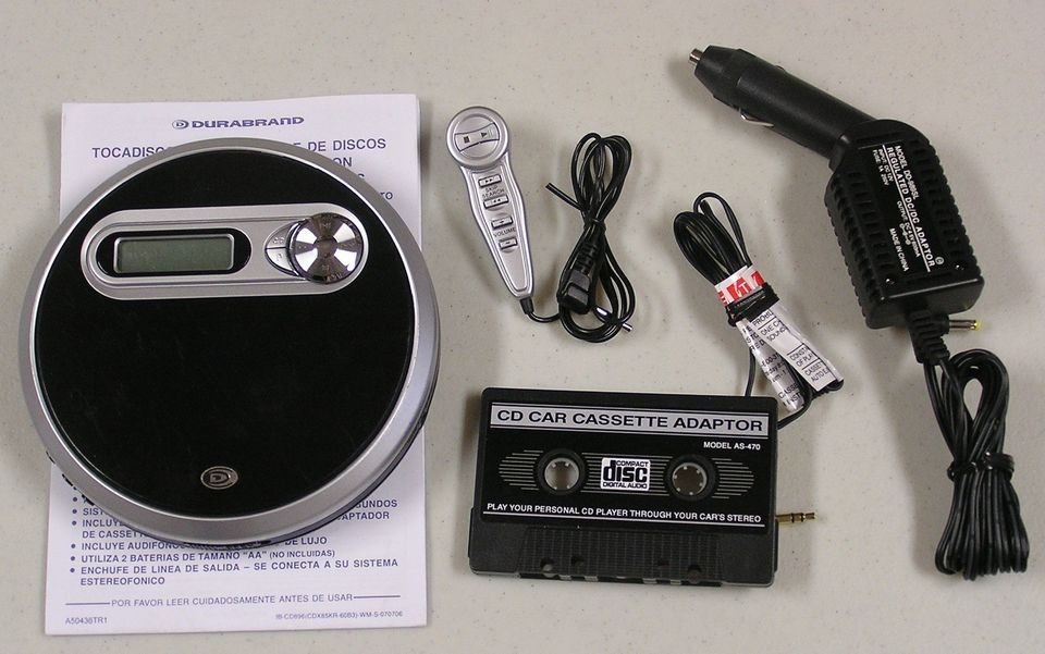 Durabrand® Anti Skip Compact Disc Player Model CD 896 (2)