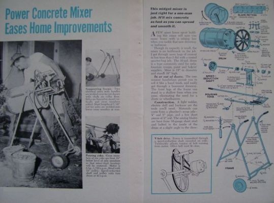 portable concrete mixers in Mixers   Concrete & Mortar