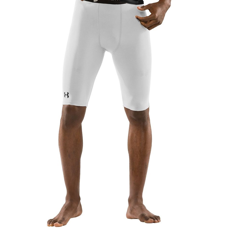 Mens Under Armour HeatGear Long Compression Shorts