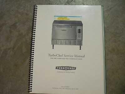 TURBOCHEF NCG TORNADO OVEN MAINTENANCE AND SERVICE MANUAL