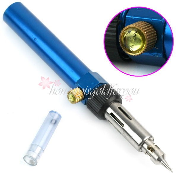   Torch Soldering Solder Iron Gun Butane Cordless Woolelding Pen Burner