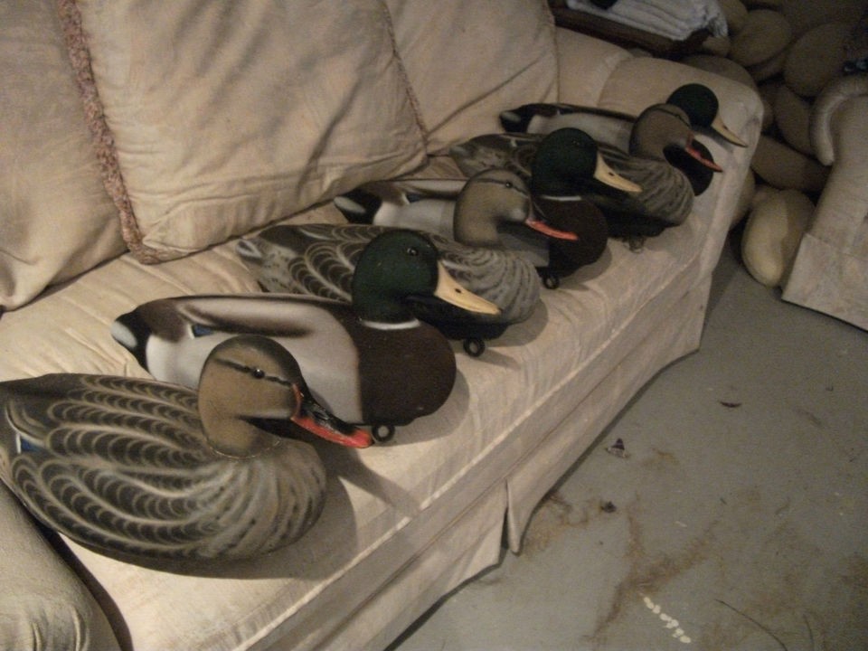 Herters burlaped custom flocked decoys