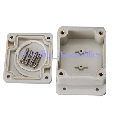 Waterproof Plastic Box Enclosure Case DIY  3.54*2.281.​38(L*W*H 