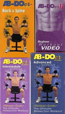 ABDOER WORKOUTS BEGINNER, INTERMEDIATE, BACK&SPINE, ULTIMATE ON ONE 