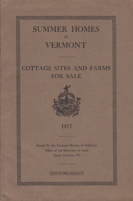 1917 Summer Homes In Vermont/Cottages & Farms For Sale