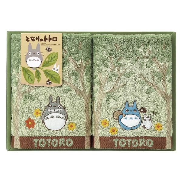 Japanese Anime My neighbor TOTORO Towel Set fabric GHIBLI new gift 