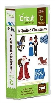 CRICUT   A Quilted Christmas   scrapbooking Cartridge 2001189