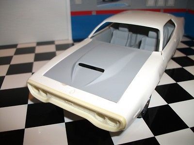 Resin Custom Cowl Hood for 71 GTX Revell 1/24. Only at LSM.