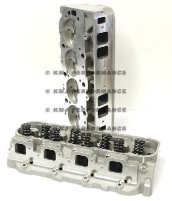 BBC CHEVY BIG BLOCK 454 ALUMINUM CYLINDER HEADS 320cc