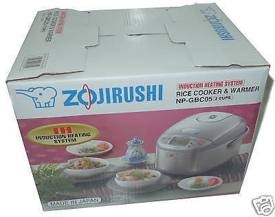 Zojirushi 3 CUP Induction Rice Cooker Warmer