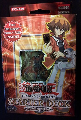 YUGIOH STARTER DECK JADEN YUKI 1ST EDITION NEW & SEALED YSDJ