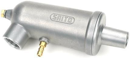 Saito Engines Cast Muffler, 12mm K,EE,QQ,UU SAI91S74B