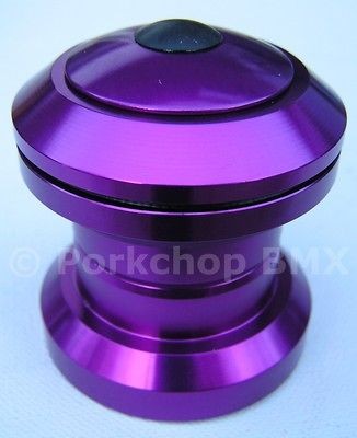 Aluminum alloy BMX or MTB cartridge headset 1 1/8 threadless   PURPLE 