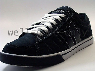 Macbeth Manchester black white vegan tennis skate shoes