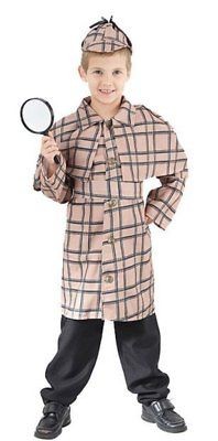 sherlock holmes costume kids in Clothing, 