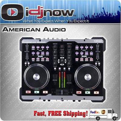   AUDIO VMS2 2 Channel Midi DJ Controller with Virtual DJ LE VMS 2