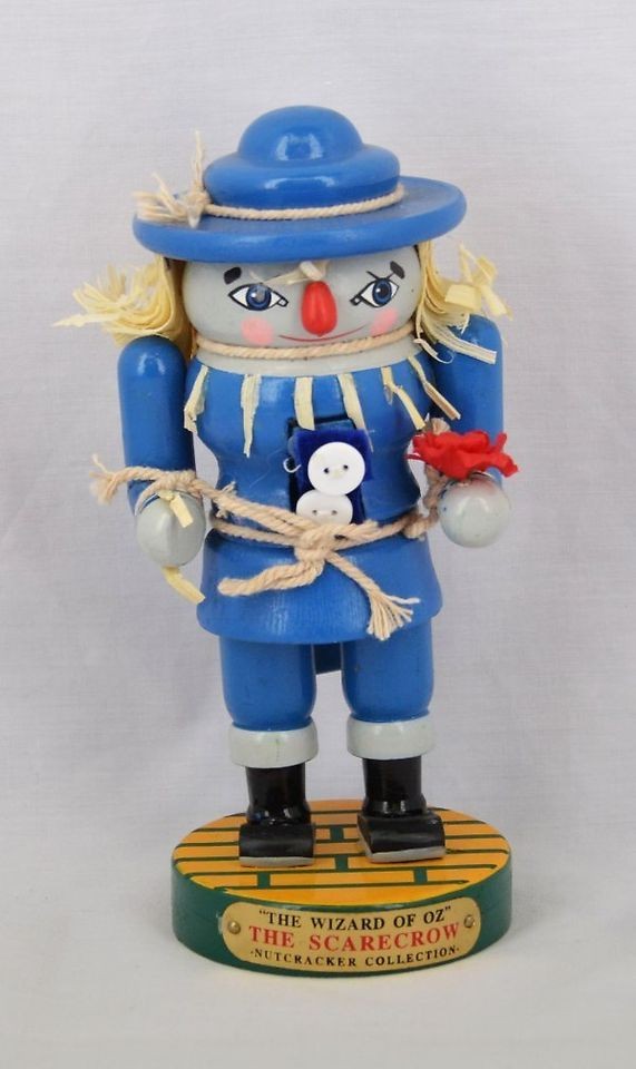 Wizard of Oz Scarecrow Nutcracker Kurt S Adler Wood