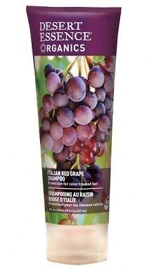 Desert Essence Italian Red Grape Shampoo for Color Treated Hair (8 fl 