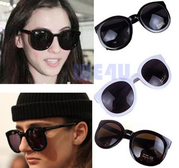 Fashion Round Glass Sunglasses Unisex Retro Style Sunglasses Arrow 