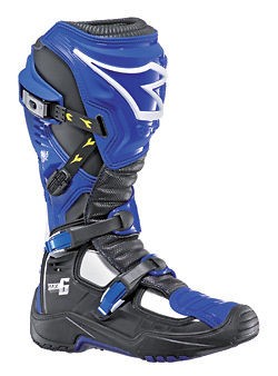 NEW DIADORA MX6 MOTOCROSS ENDURO BOOTS Sz 8 TECH 7 BLUE