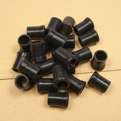 NEW 24PCS Diameter 9mm White SOFTY Rubber Tobacco smoking Pipe Tip 