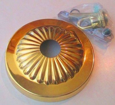 Diameter Canopy Kit   Brass Plated Finish