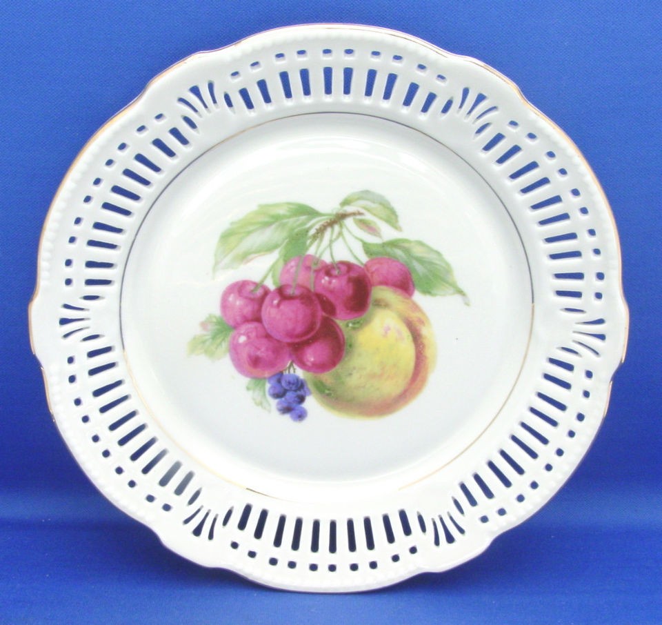 Dessert Plate Schwarzenhamme​r SCH20 Fruit Center #1