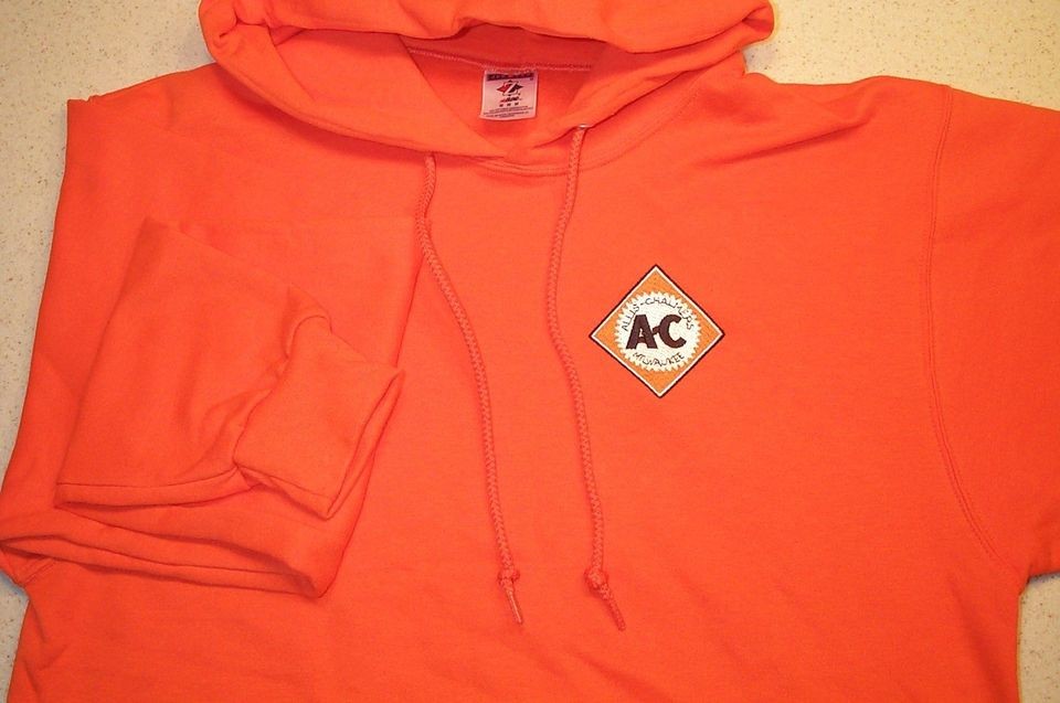 Allis Chalmers Diamond Hooded Pullover Sweatshirt (6 colors)