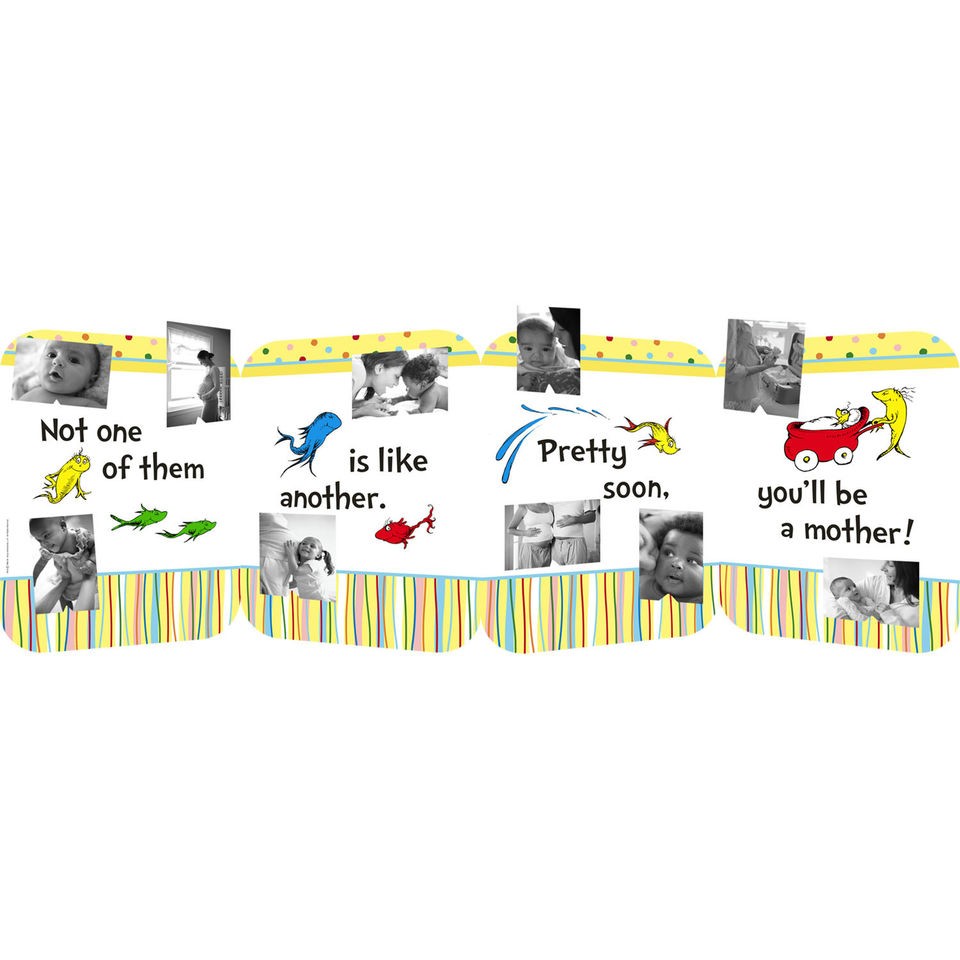   BABY SEUSS Baby Shower Photo Display Centerpiece by Hallmark Party