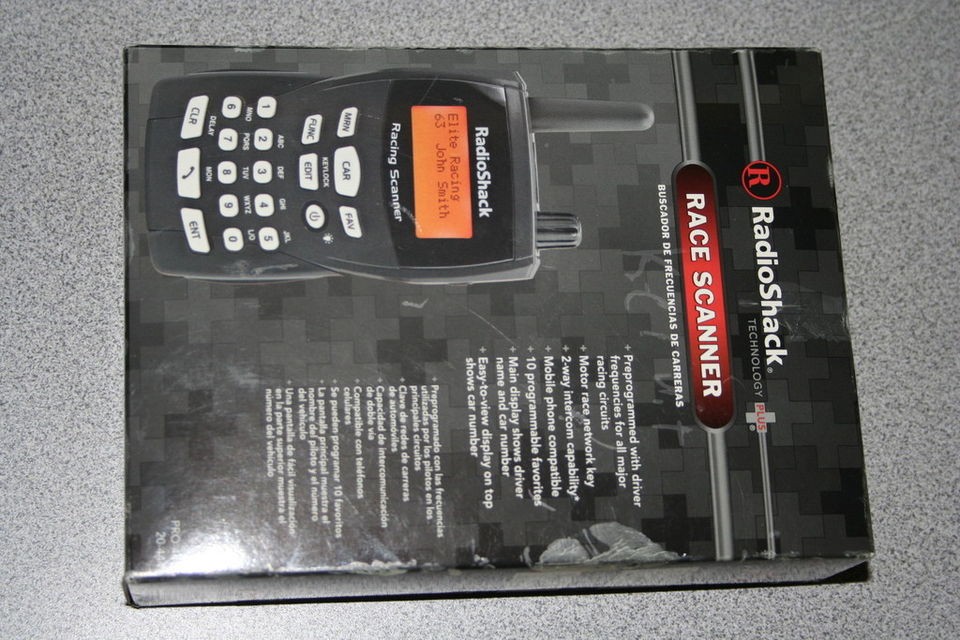 radio shack race scanner in Scanners