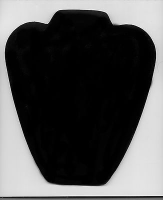 BLACK VELVET NECKLACE DISPLAY BOARDS NEW 6 BLACK VELVET DISPLAYS 8 