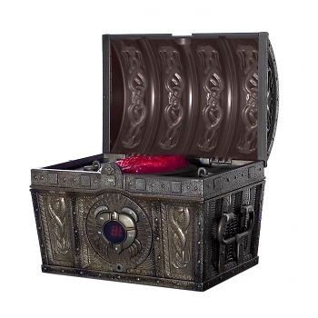 DISNEY PIRATES OF THE CARIBBEAN TREASURE CHEST CD PLAYER BOOMBOX LED 