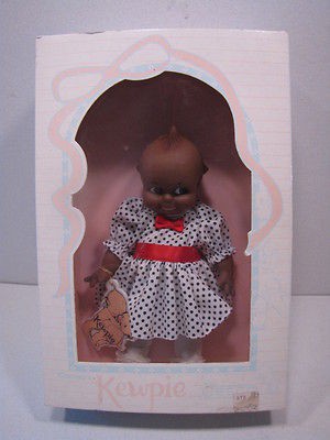   BLACK KEWPIE DOLL GIRL Jesco in Box with Tag 1987 Hong Kong Toy 8