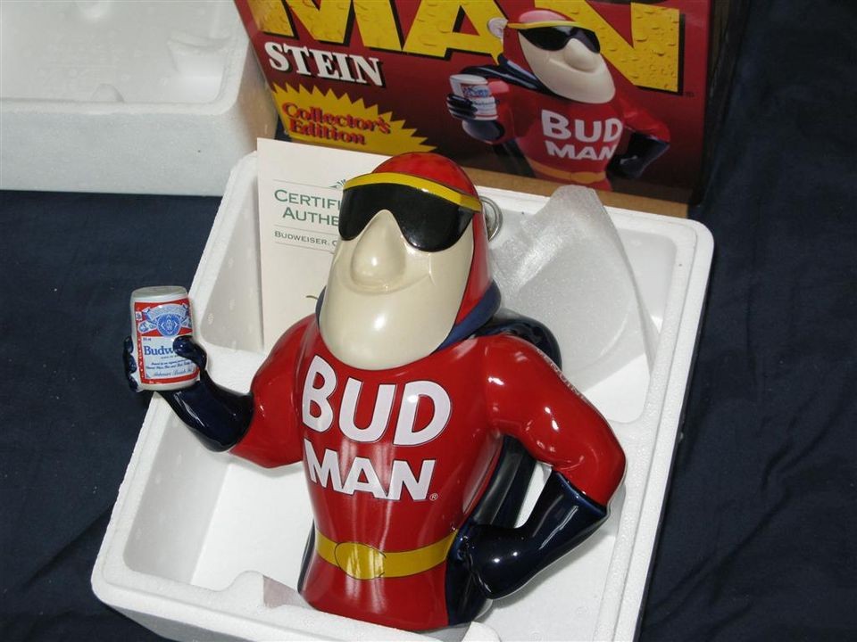 bud man stein in Drinkware, Steins