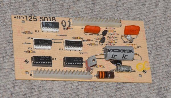   (kimball) 653 theatre organ showcord lamp driver board 125 5018 01