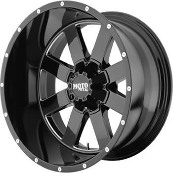 20x12 Black Wheel Moto Metal MO962 5x5 5x5.5