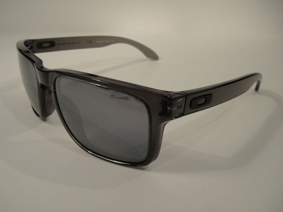   SUNGLASSES OO9102 24 GREY SMOKE FRAME & BLACK IRIDIUM LENS NEW