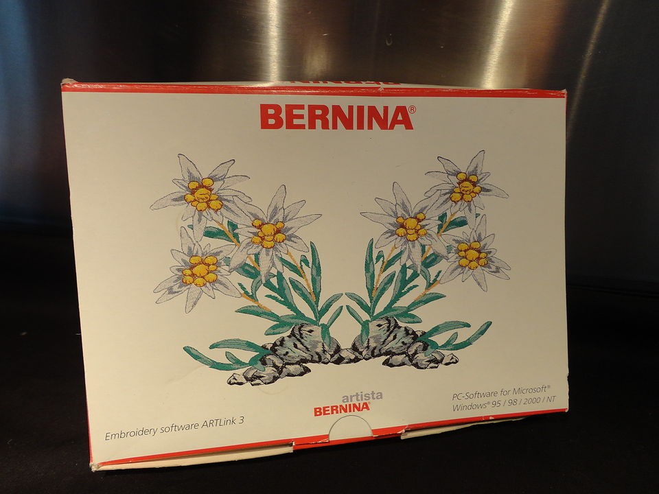 Bernina Emboidery Software Artlink 3 sewing