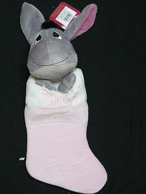 BRAND NEW DISNEY WINNIE THE POOH EEYORE BABYS FIRST 1ST CHRISTMAS 