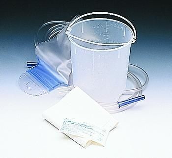 New 1500cc Enema Calibrated Bucket COMBO Set w/ Castile Soap 