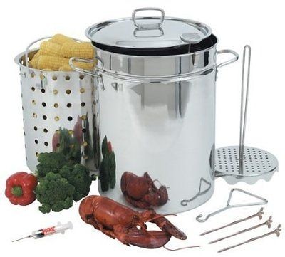 stainless steel turkey fryer in Home & Garden