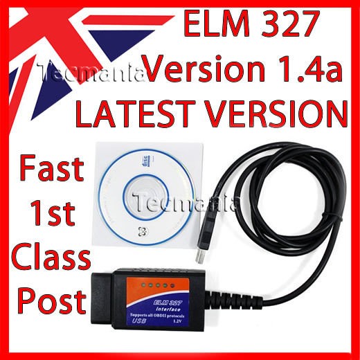 ELM327 OBD2 1.4 USB Car Diagnostic Code Reader Scanner