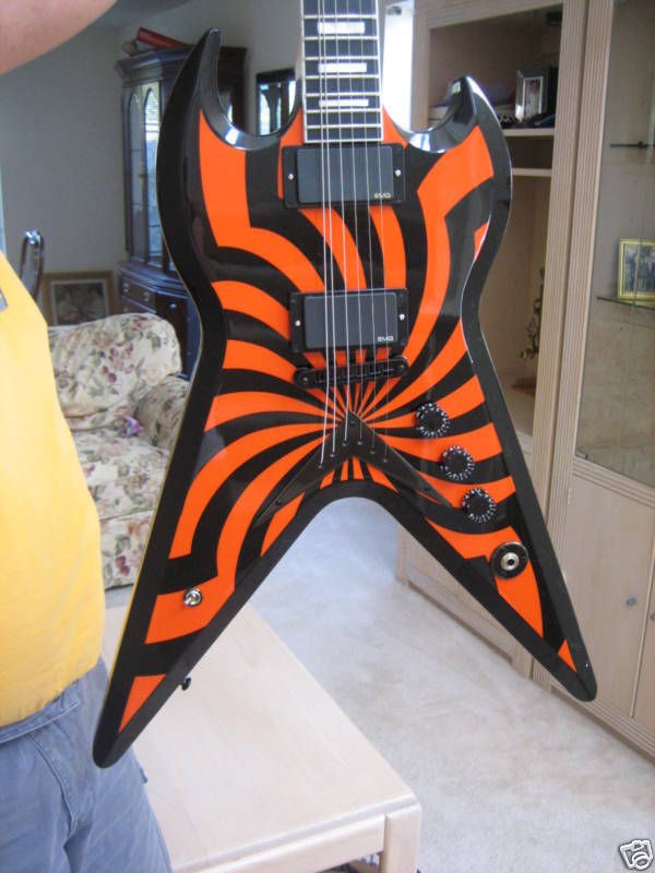 Gibson Custom Shop Zakk Wylde SGV Buzzsaw LTD Rare Ebony