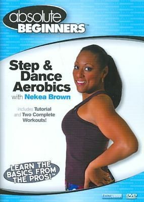 ABSOLUTE BEGINNERS FITNESS STEP & DANCE AEROBICS, DVD, BRAND NEW