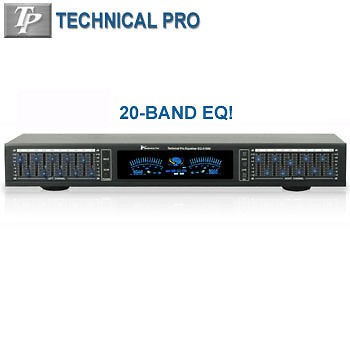 TECHNICAL PRO® PROFESSIO​NAL EQUALIZER DIGITAL SPECTRUM