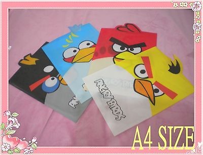   A4 Multipurpose Plastic File Folder Bag/Stationery & Sticker